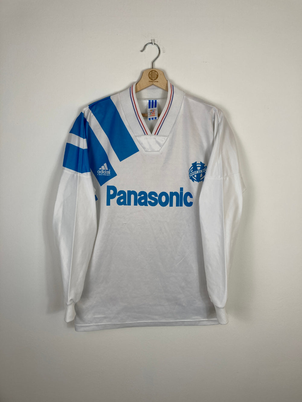 Original Olympique Marseille Home Jersey 1991-1992 - L