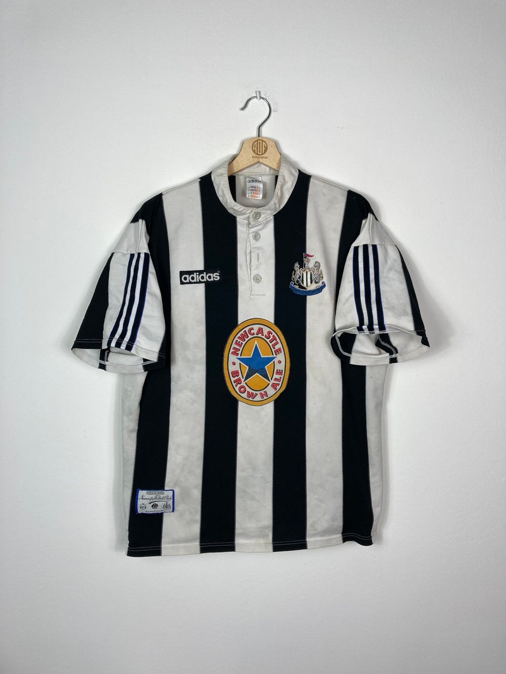 Original Newcastle United FC Home Jersey 1995-1997 - XL