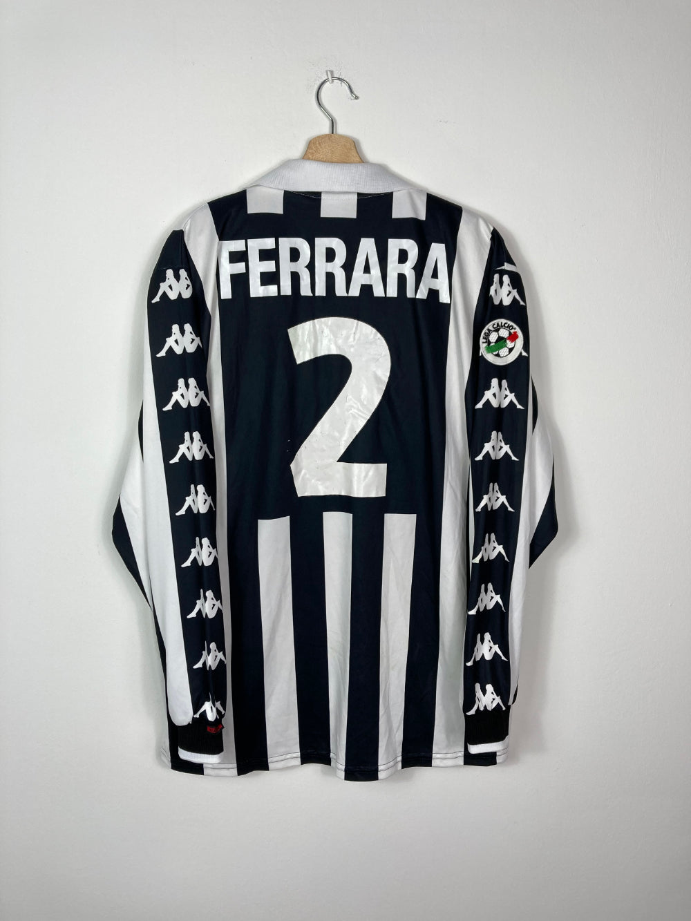 Original Juventus FC *Match-issue* Home Jersey 1999-2000 #2 Ferrara - XL