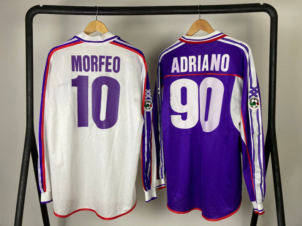 
                  
                    ACF Fiorentina 2001-2002 Home & Away Matchworn by Adriano & Morfeo
                  
                