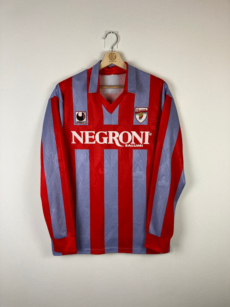 
                  
                    Original  U.S. Cremonese *Matchworn* (vs Varese) Home Jersey 1992-1993 #6 Verdelli  - XL
                  
                