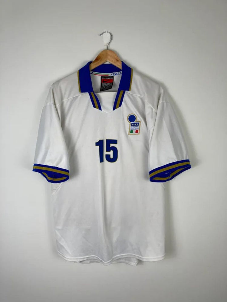 
                  
                    Original Italy *Match-issue* Away Jersey 1996-1998 #15 - XXL
                  
                