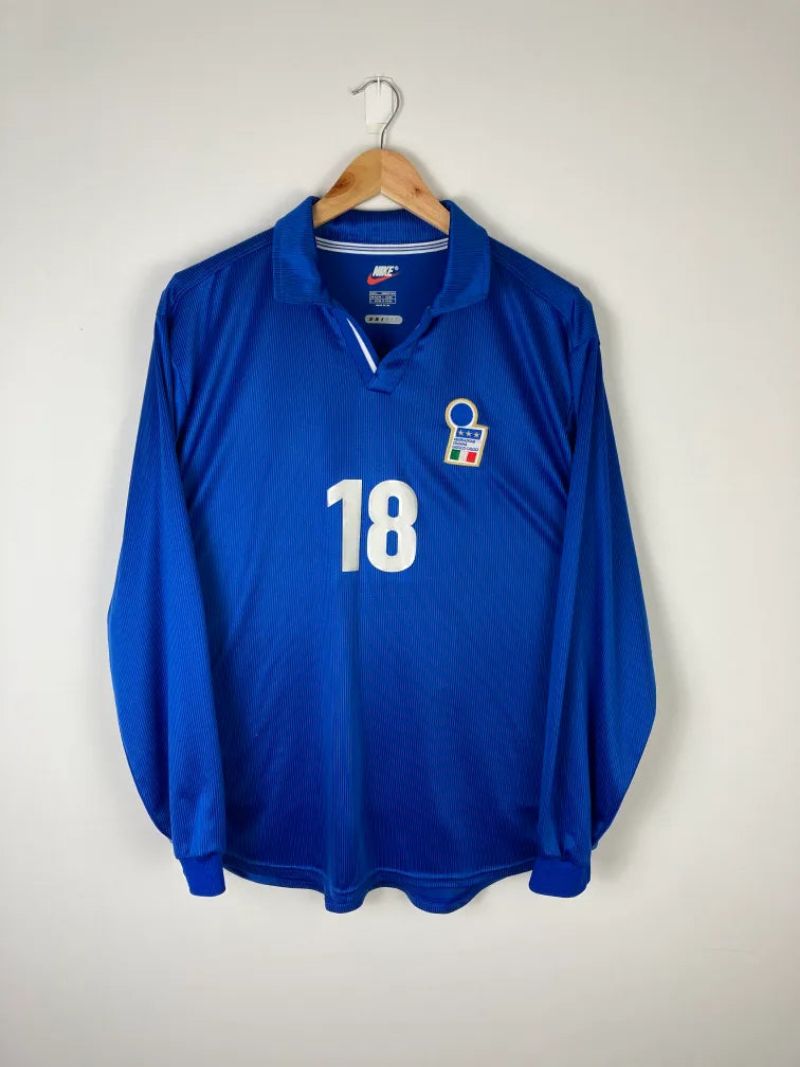 Original Italy *Match-issue* Home Jersey 1998 #18 - L