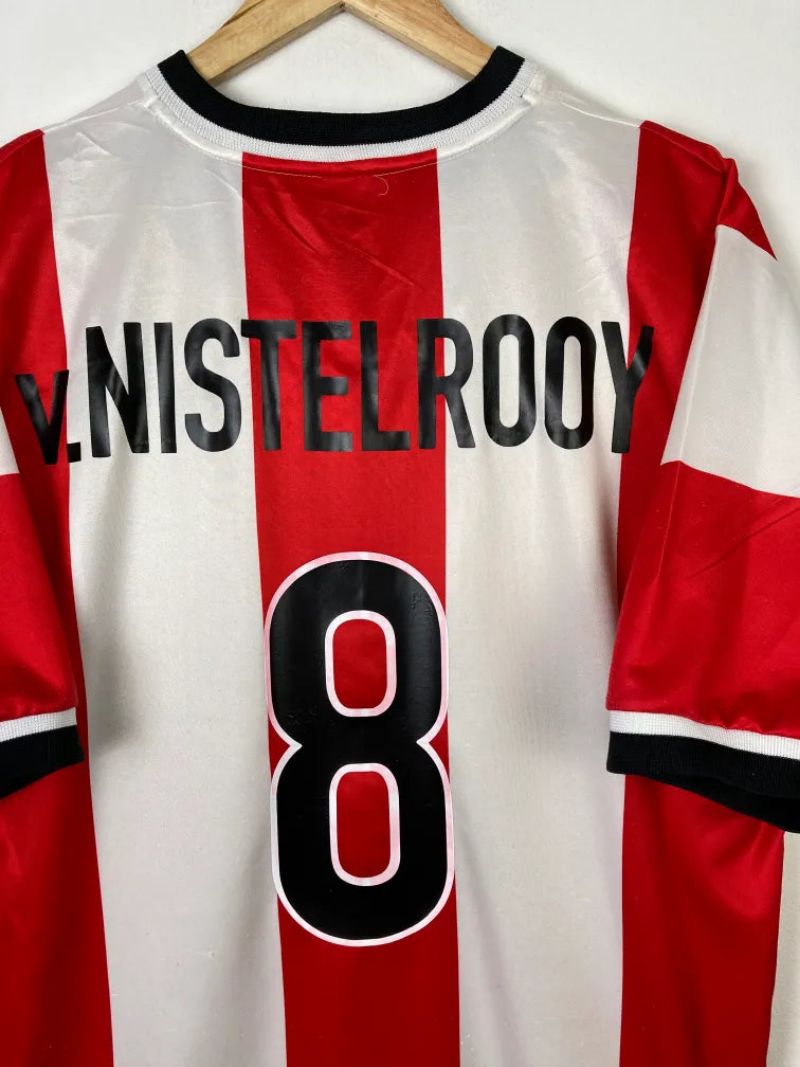 
                  
                    Original PSV Eindhoven Home Jersey 1998-2000 #8 of Ruud van Nistelrooy - XL
                  
                