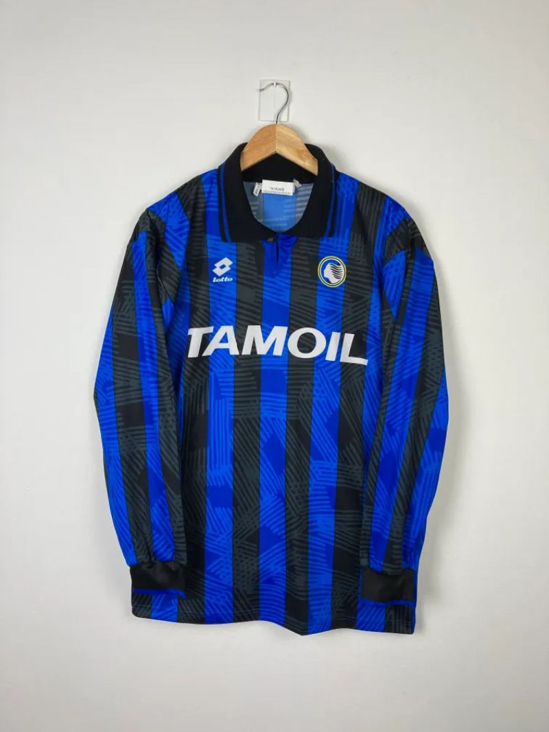 Original Atalanta Bergamo Home Jersey 1993-1994 #8 signed by Valter Bonacina - XL