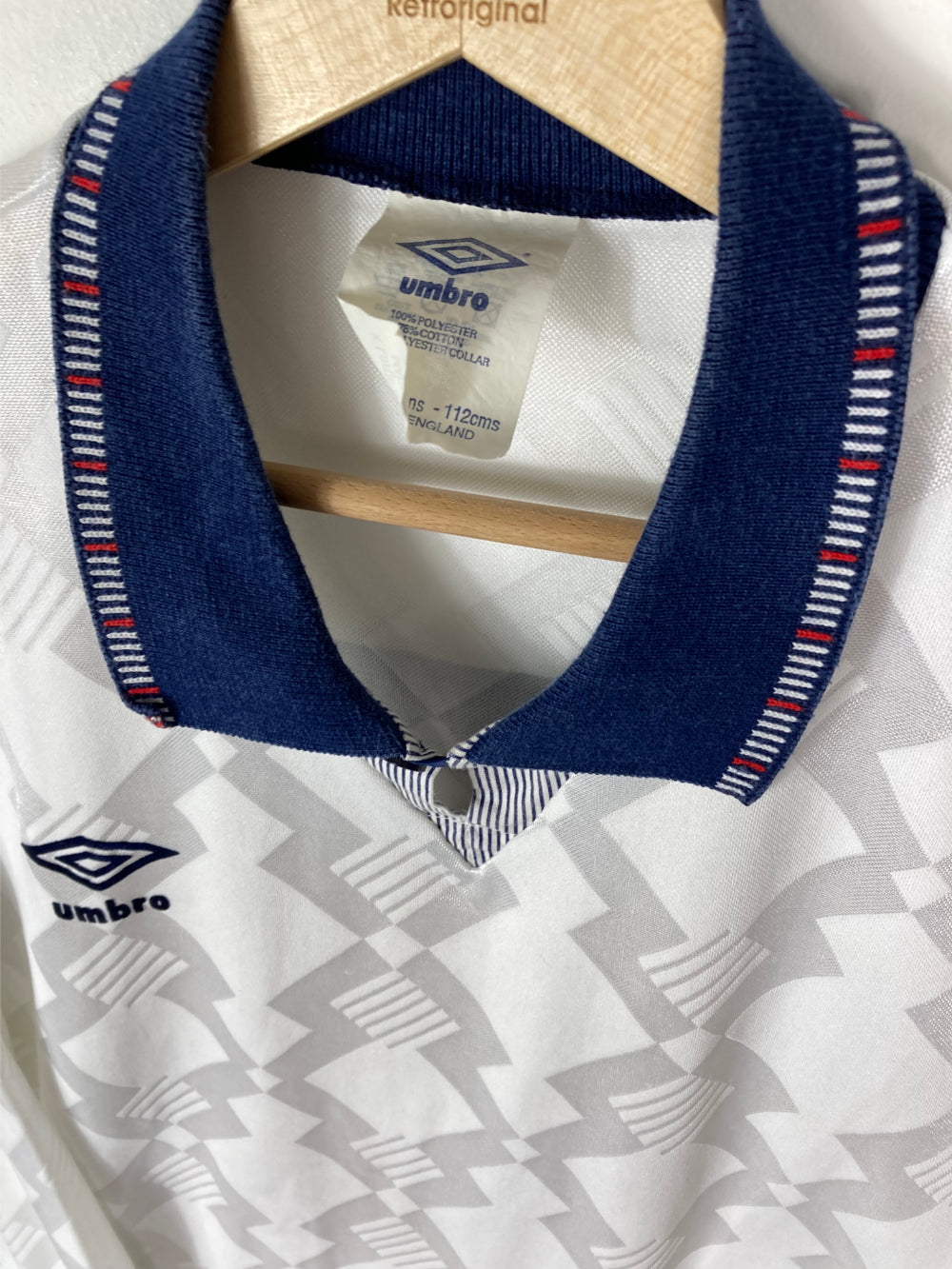 
                  
                    Original Umbro England Template 1990-1992 #7 - XL
                  
                