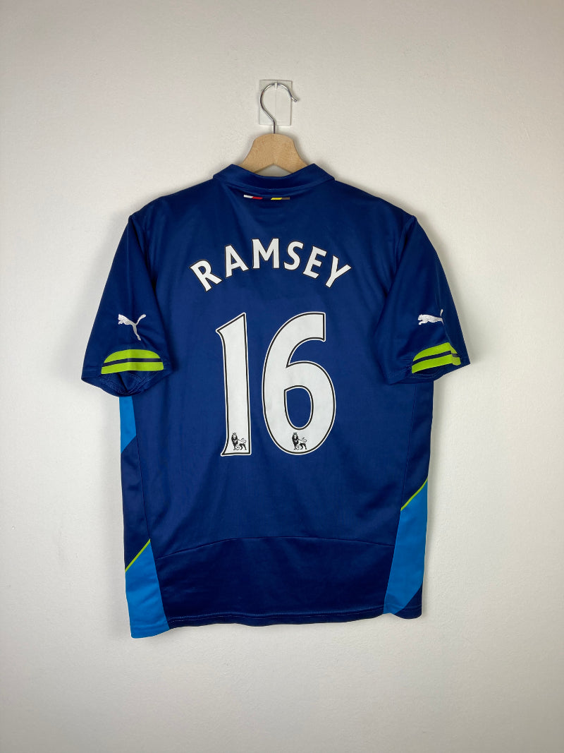 Original Arsenal F.C. Away Jersey 2014-2015 #16 of Aaron Ramsey - M