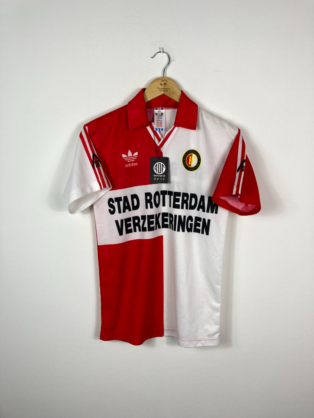 Original Feyenoord Home Jersey 1992-1993 - XS