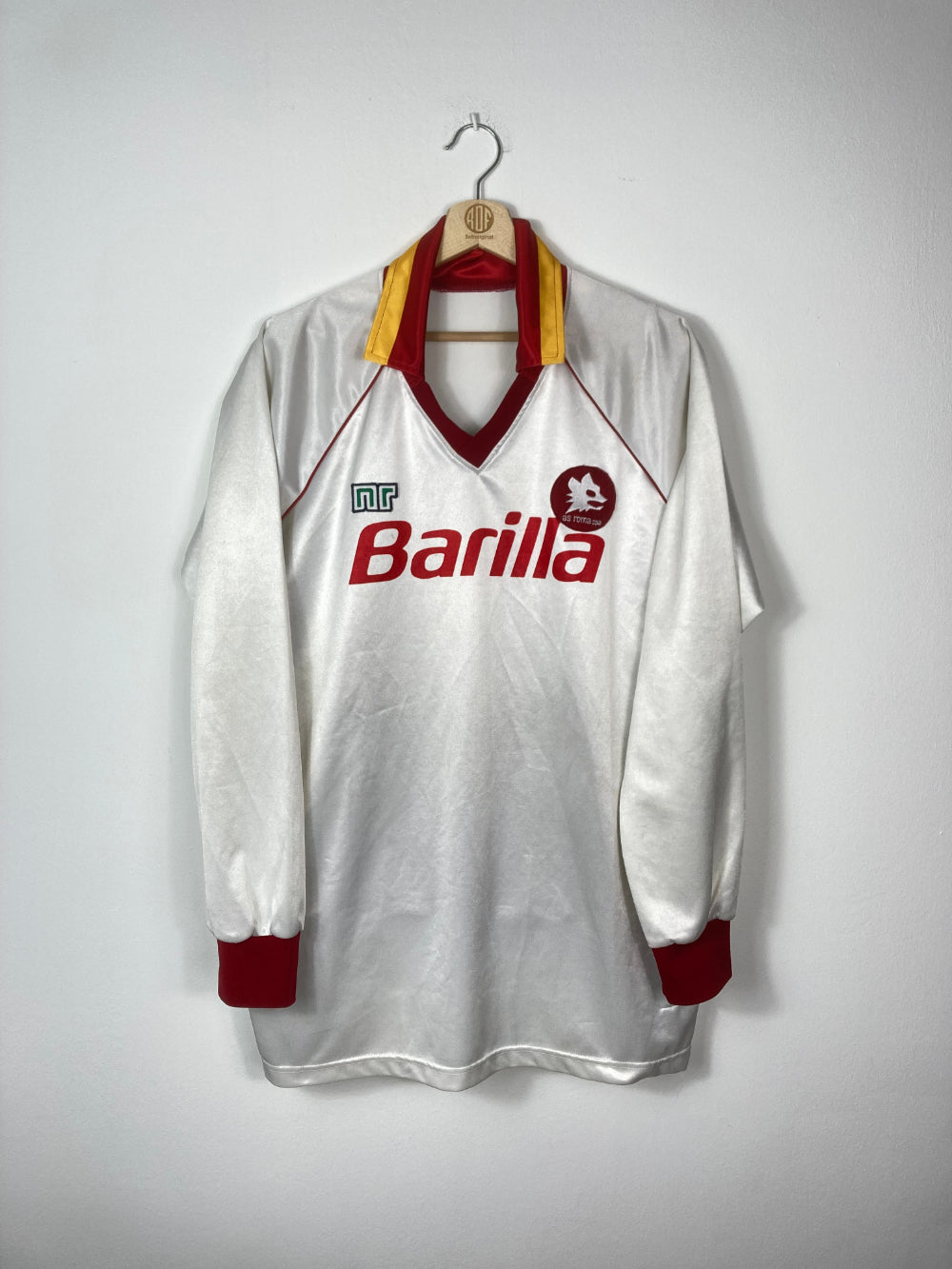 Original AS Roma Away Jersey 1990-1991 #13 - XL