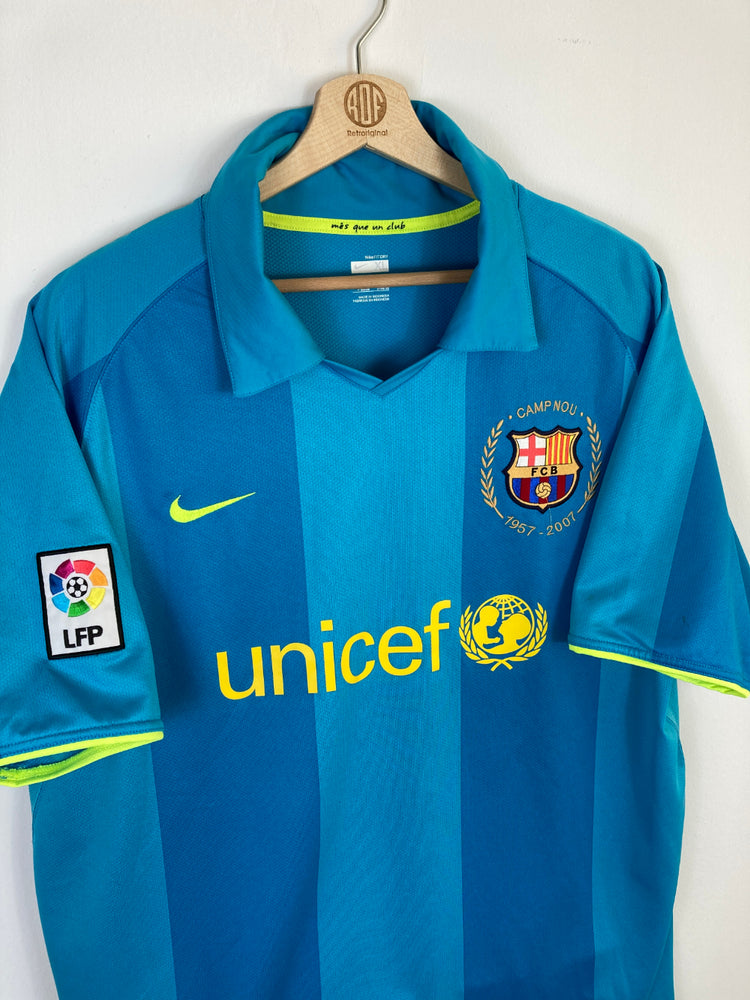 
                  
                    Original FC Barcelona Away Jersey 2007-2008 - XL
                  
                