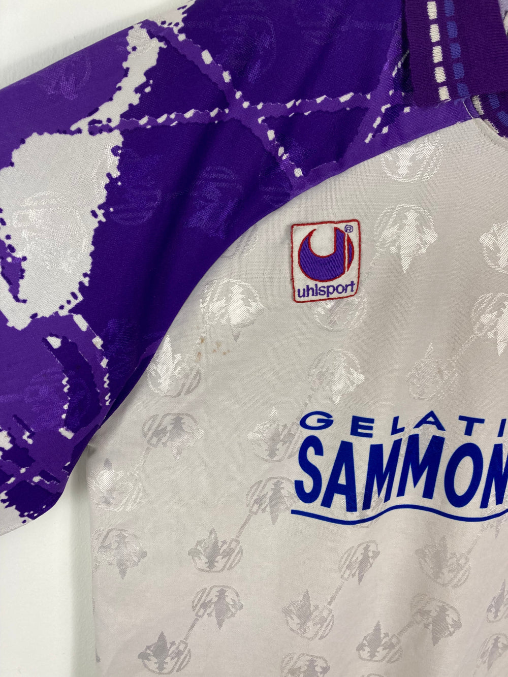 
                  
                    Original Fiorentina ACF *Match-issued* Away Jersey 1994-1995 #5 Marcio Santos - L
                  
                