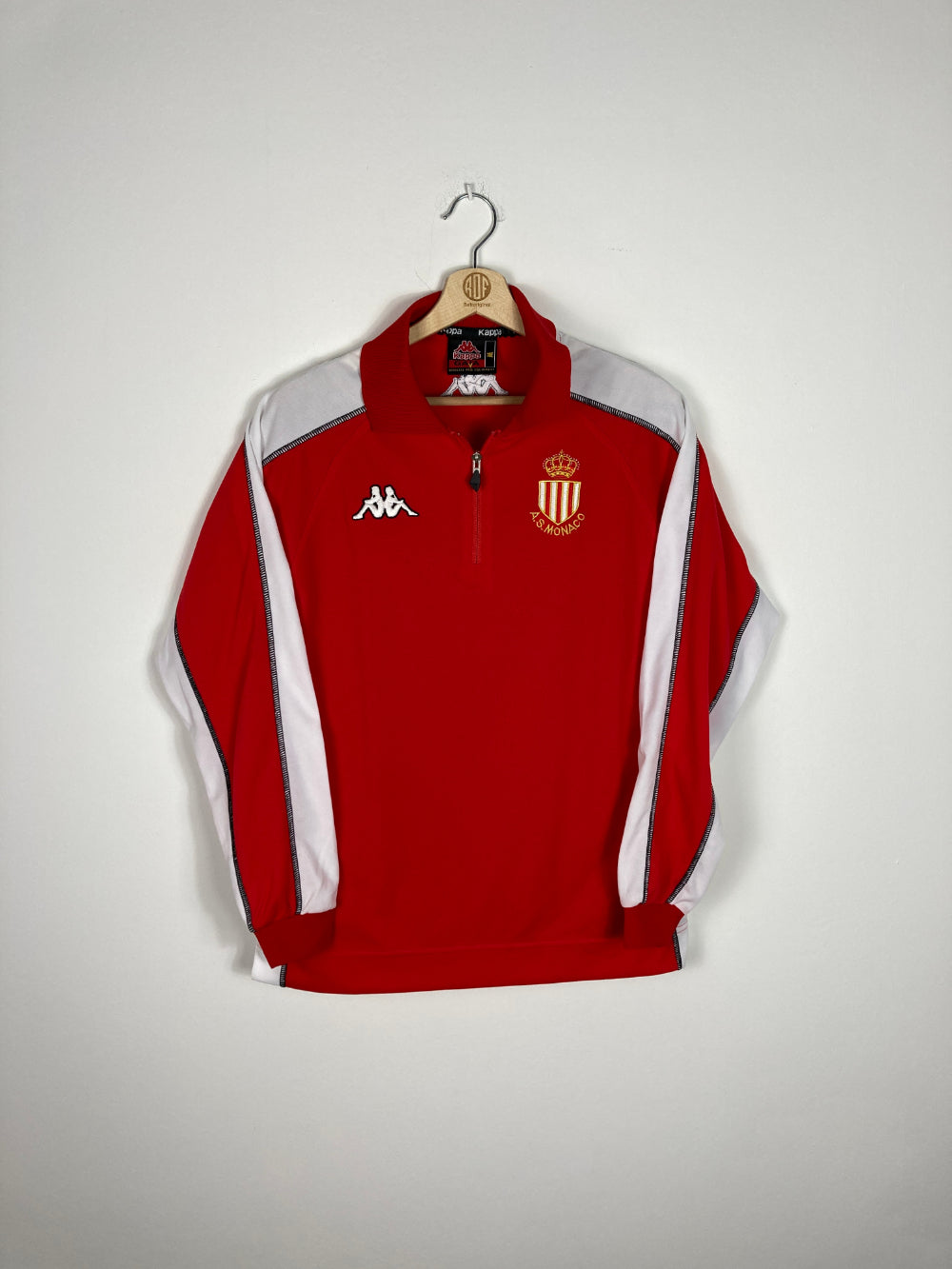 Original AS Monaco 1/4th zip 2000-2001 - M