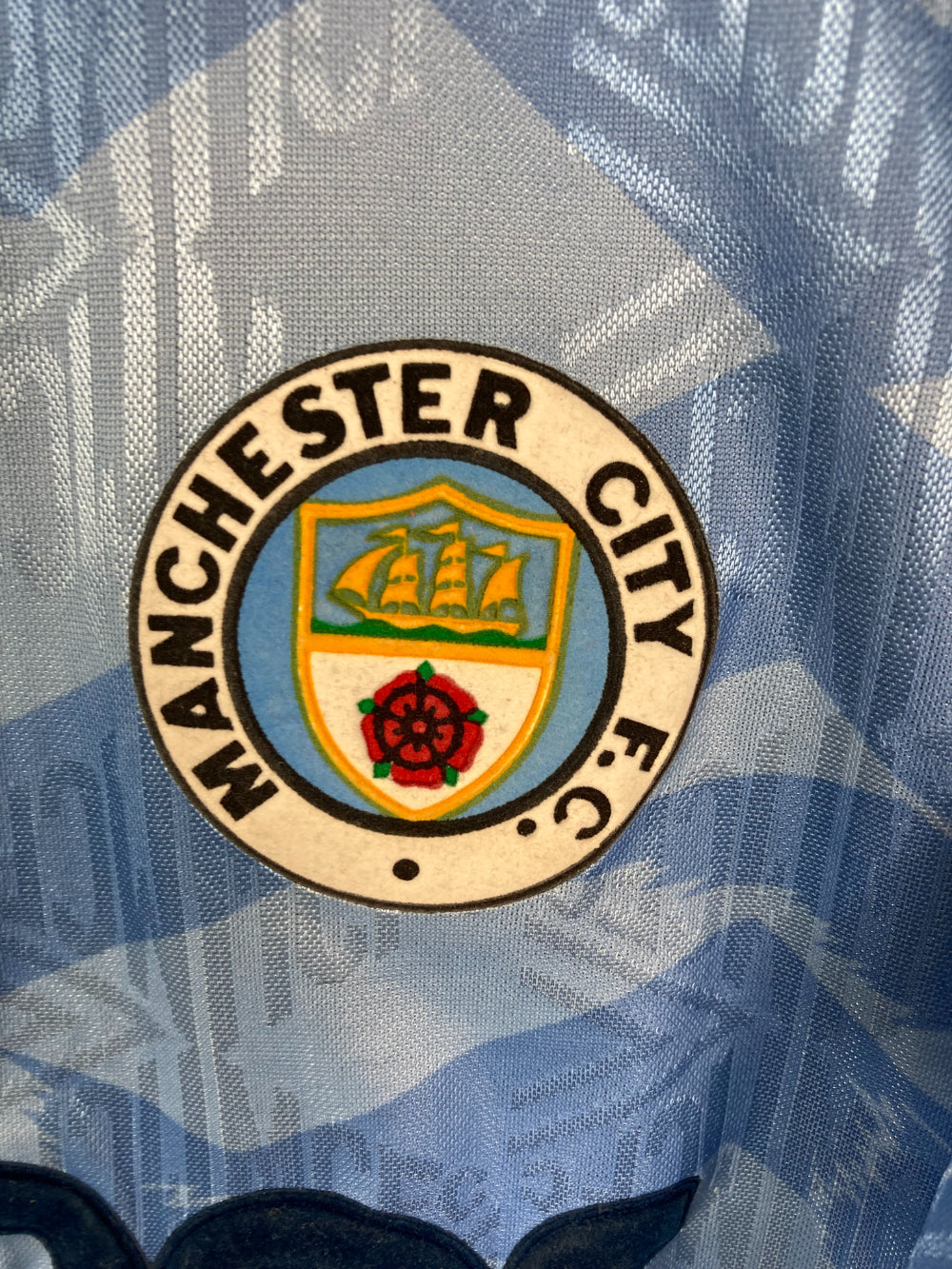 
                  
                    Original Manchester City FC Home Jersey 1991-1993 - L
                  
                