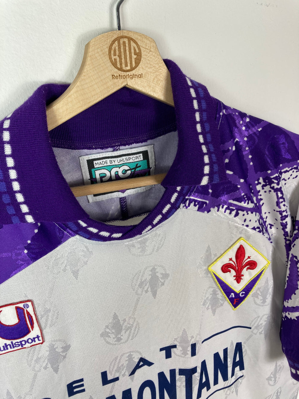 
                  
                    Original Fiorentina ACF *Player-issue* Away Jersey 1994-1995 #9 Batistuta - L
                  
                