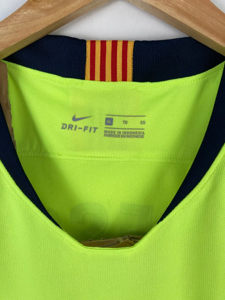 
                  
                    Original FC Barcelona Away Jersey 2018-2019 #10 of Lionel Messi - XL
                  
                