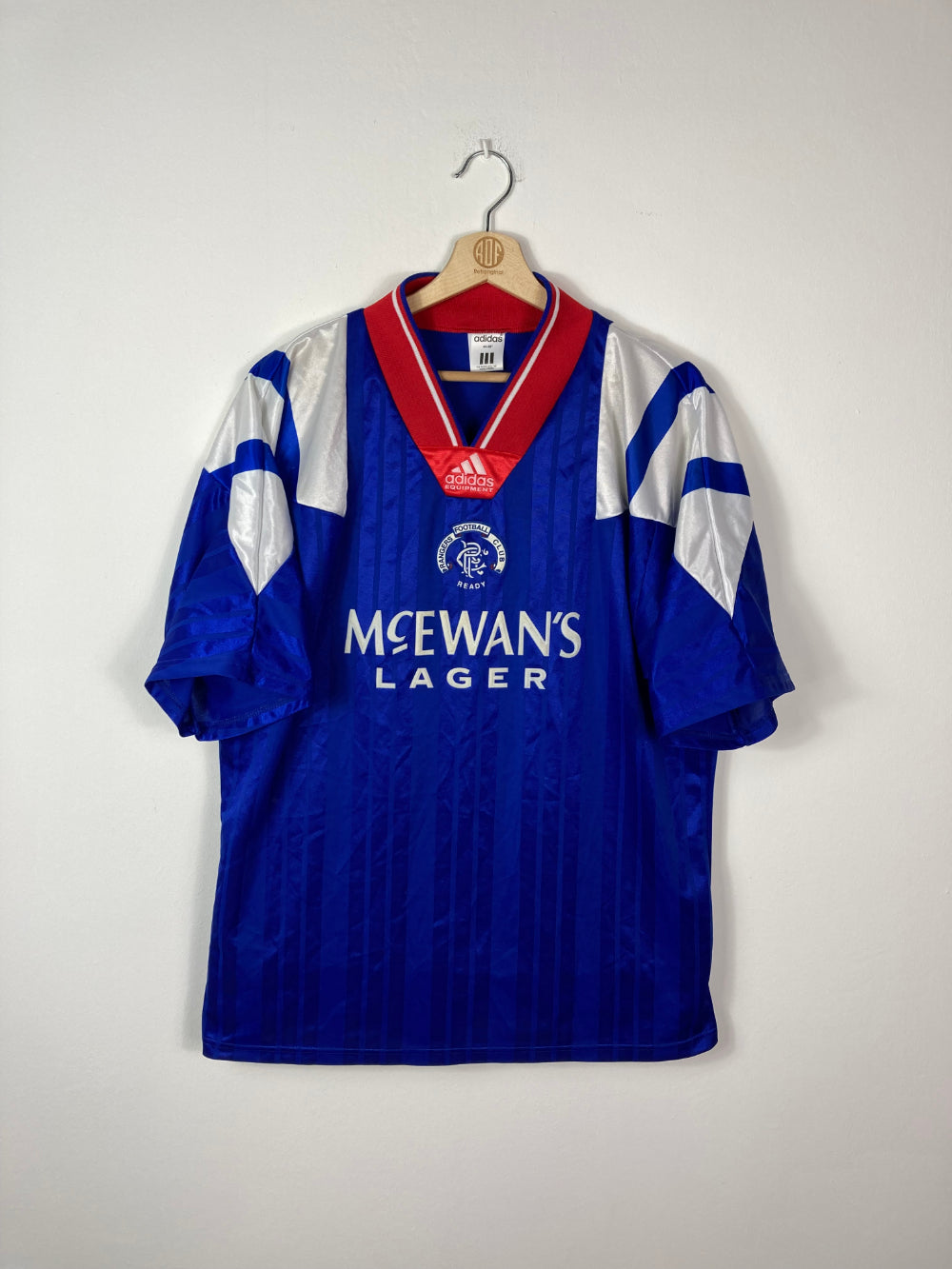 Original Rangers FC Home Jersey 1992-1994 - XL