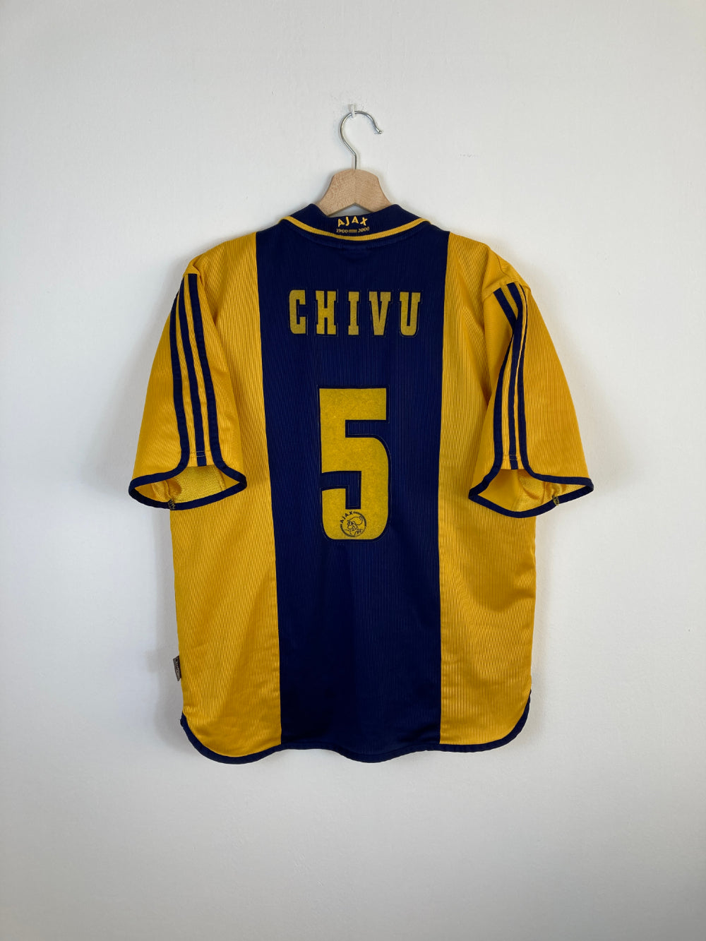 Original Ajax AFC Away Jersey 2001-2002 #5 Chivu - L