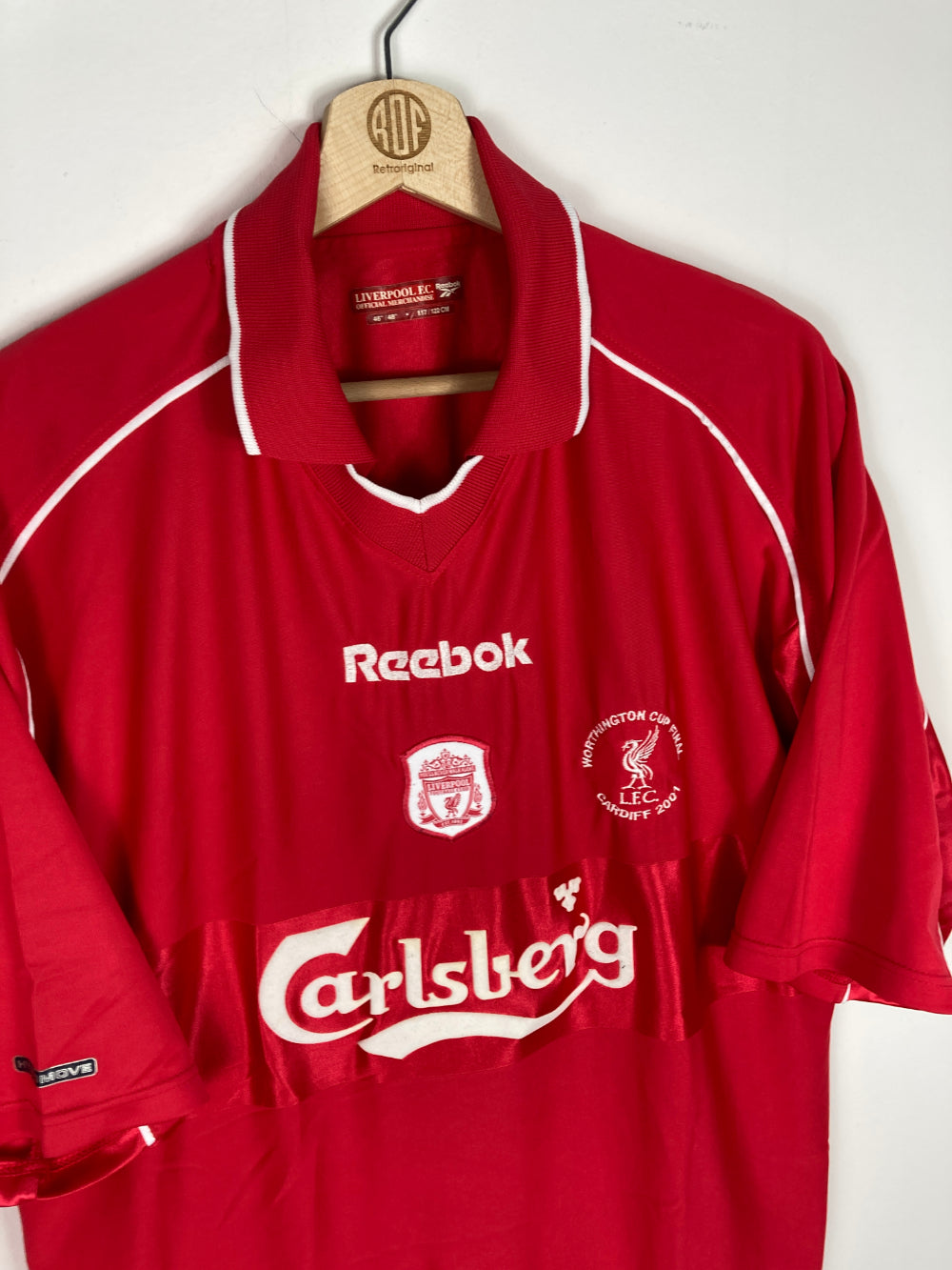 
                  
                    Original Liverpool FC Home Jersey 2000-2002 - XL
                  
                