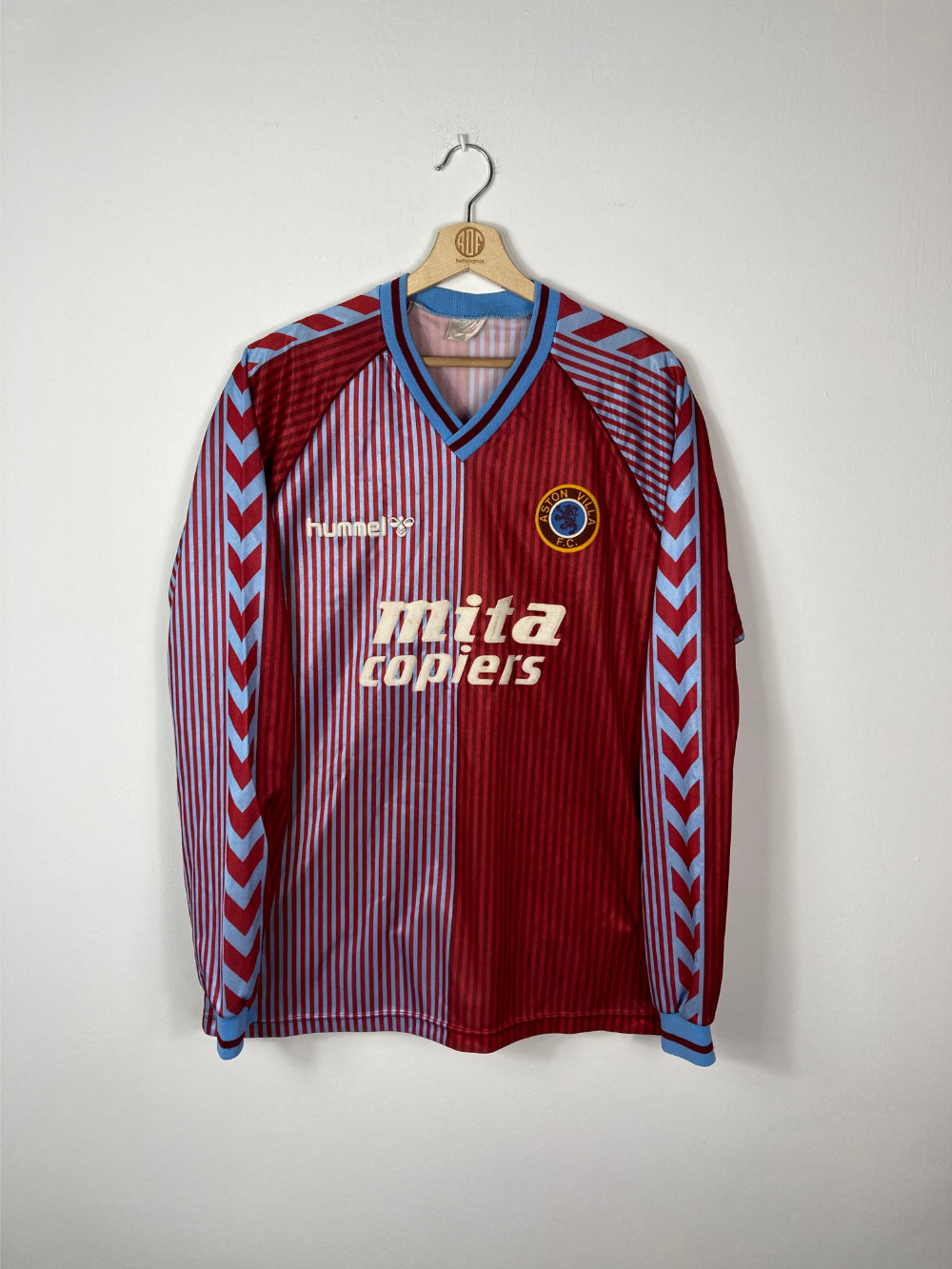 Original Aston Villa FC Home Jersey 1986-1987 - L