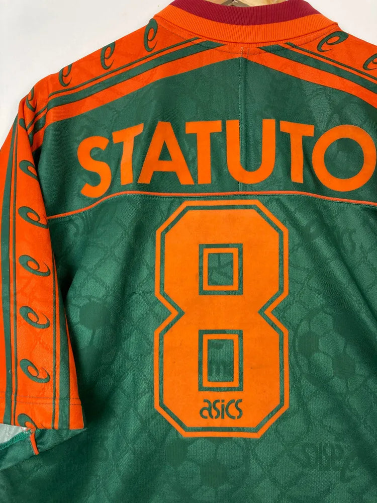 
                  
                    Original AS Roma Third Jersey 1995-1996 #8 of Francesco Statuto - L
                  
                
