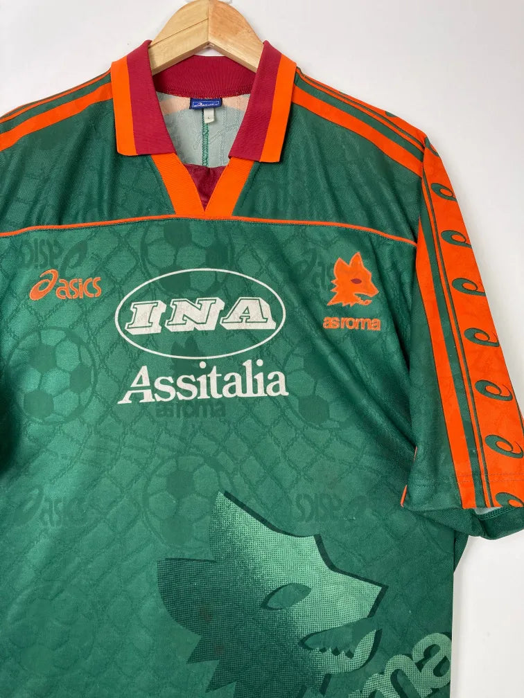 
                  
                    Original AS Roma Third Jersey 1995-1996 #8 of Francesco Statuto - L
                  
                