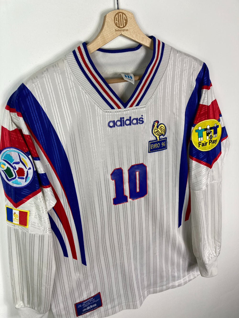 
                  
                    Original France Away Jersey 1996-1998 #10 Zidane - L
                  
                