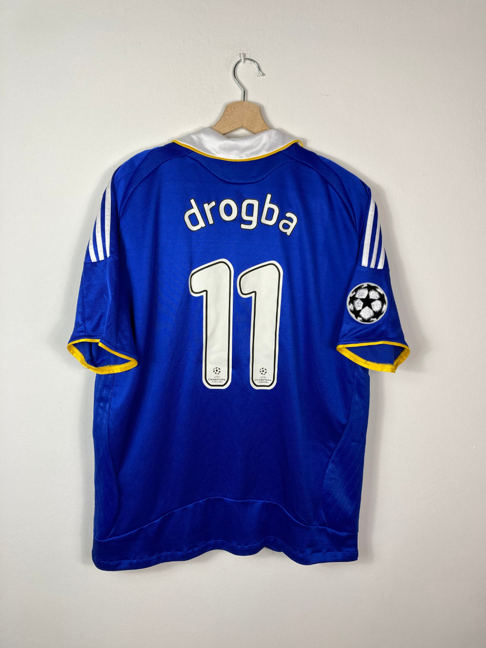 Original Chelsea FC Home Jersey 2008-2009 #11 Drogba - XL