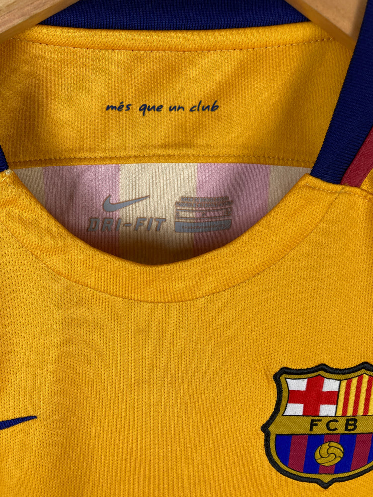 
                  
                    Original FC Barcelona Away Jersey 2015-2016 #10 of Lionel Messi - S
                  
                