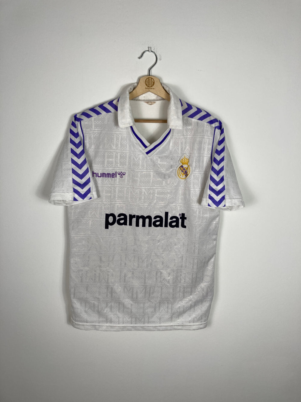 Original Real Madrid CF Home Jersey 1988-1989 - XL