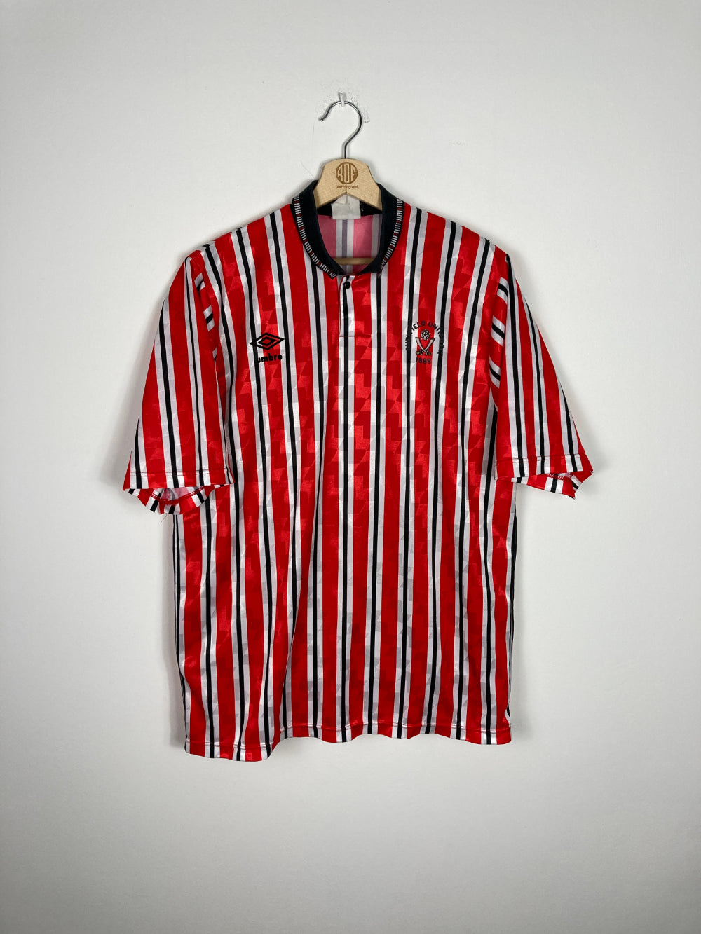 Original Sheffield United FC Home Jersey 1990-1992 - L