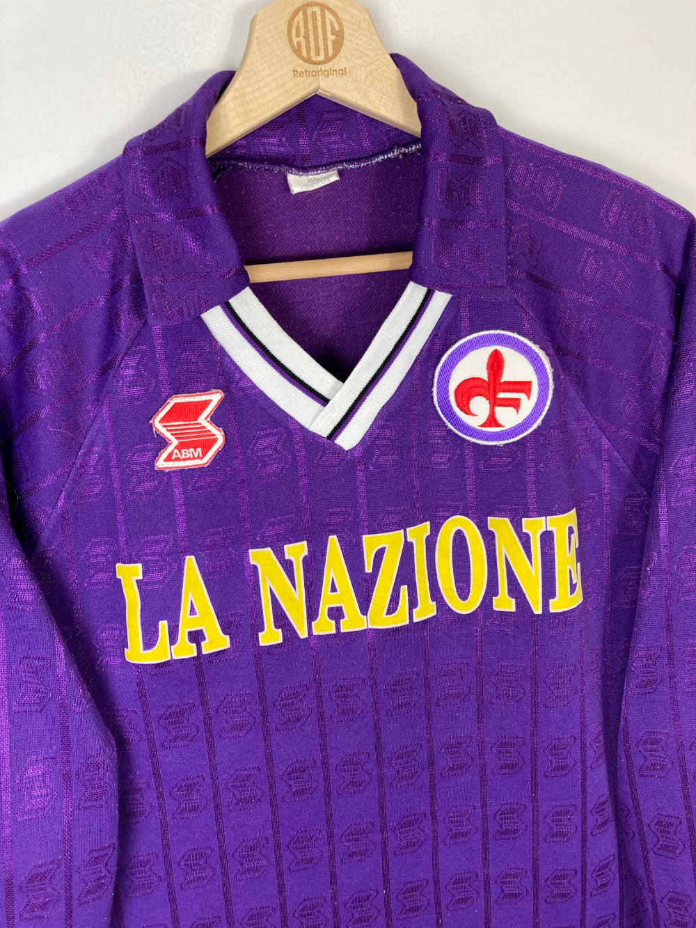 Original Fiorentina ACF Home Jersey 1989-1991 - L