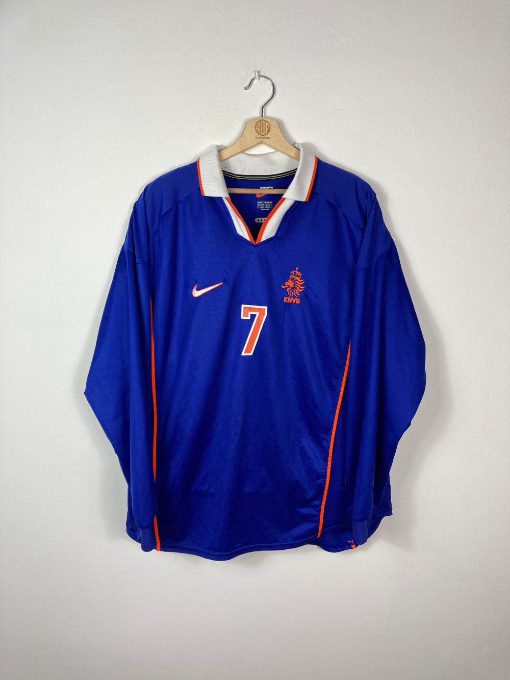 Original Holland *Player-issue* Away Jersey 1998-2000 #7 R. de Boer - XL