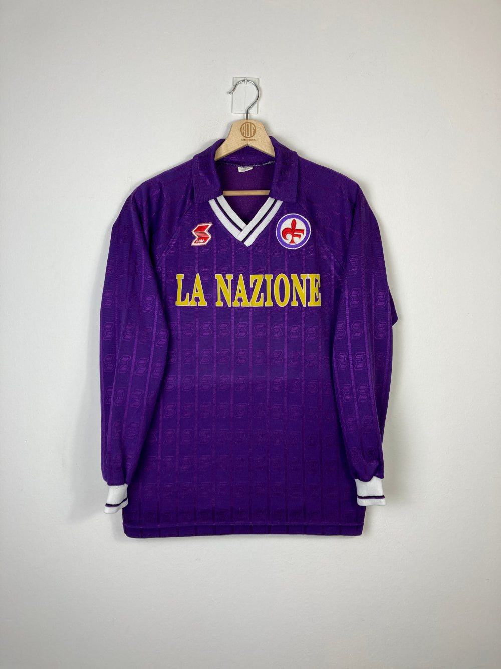 Original Fiorentina ACF Home Jersey 1989-1991 - L