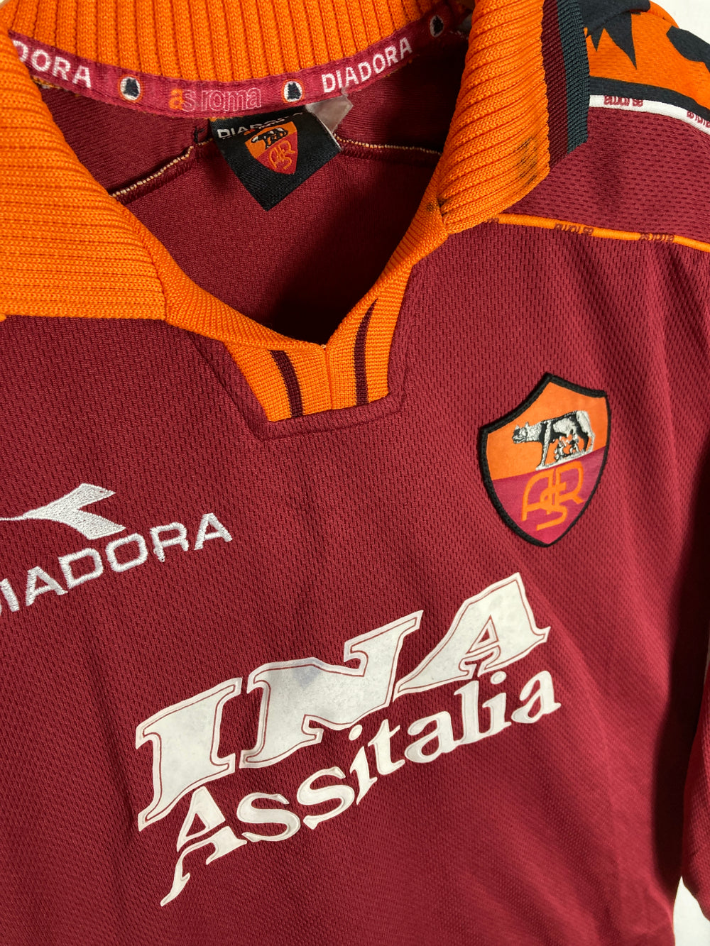 
                  
                    Original AS Roma Home Jersey 1998-1999 - M
                  
                