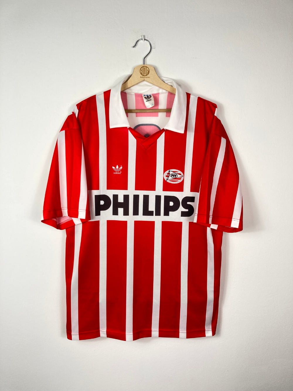 Original PSV Eindhoven Home Jersey 1990-1992 #9 Romario - XL