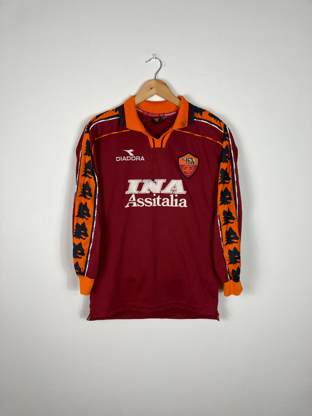 Original AS Roma Home Jersey 1998-1999 - M