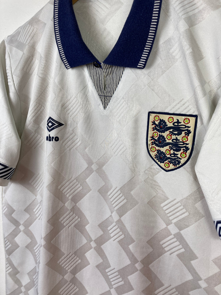 
                  
                    Original England Home Jersey 1990-1992 - S
                  
                