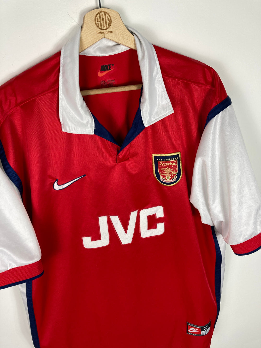 
                  
                    Original Arsenal FC Home Jersey 1998-1999 - XL
                  
                