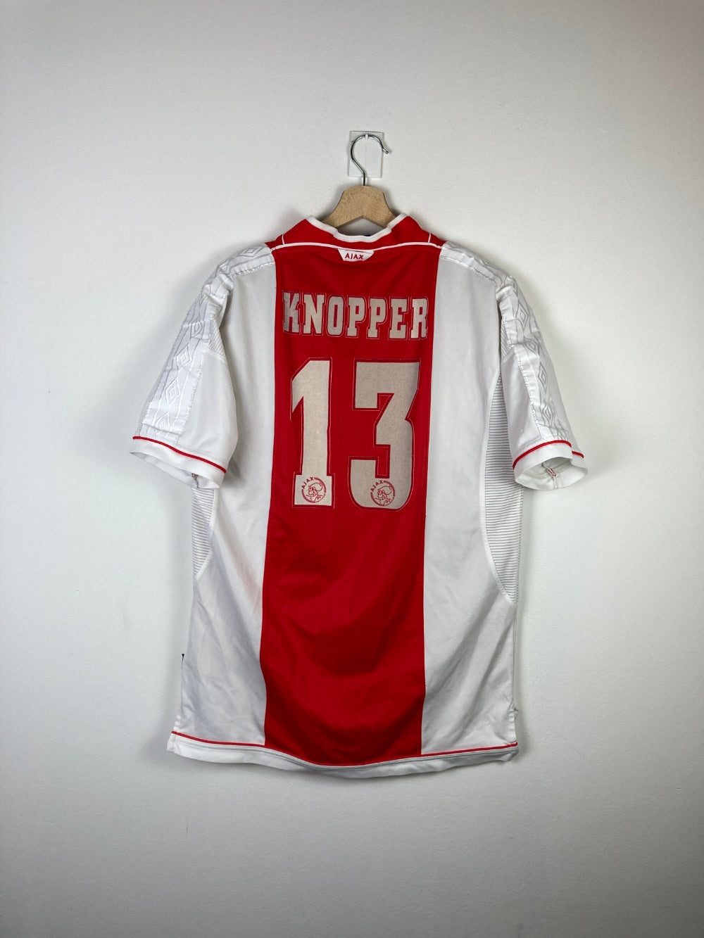 Original AFC Ajax Away Jersey 1999-2000 #13 of Knopper - XL