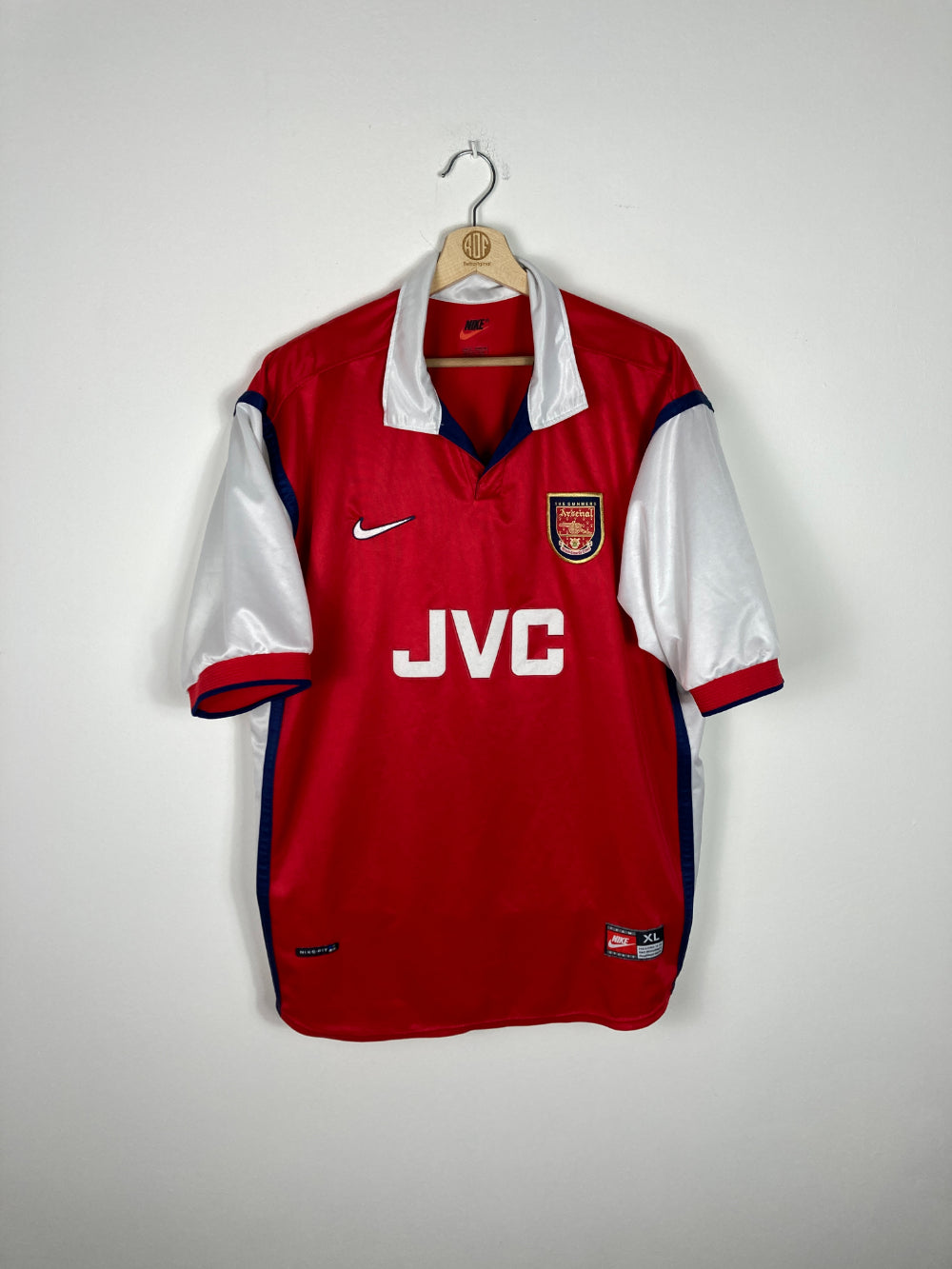 Original Arsenal FC Home Jersey 1998-1999 - XL