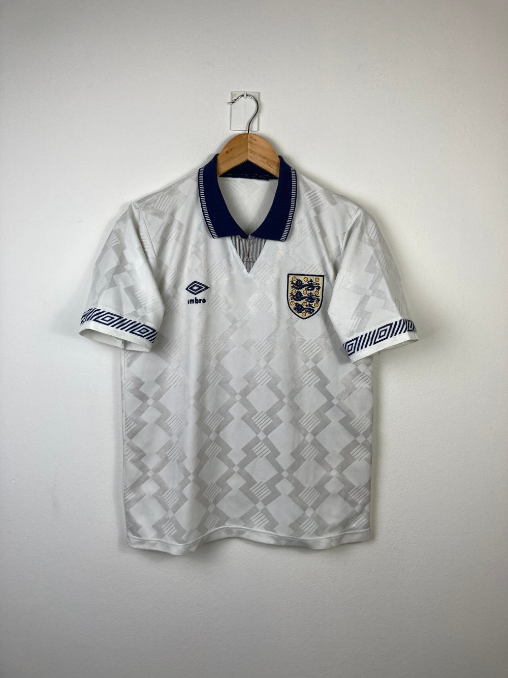 Original England Home Jersey 1990-1992 - S