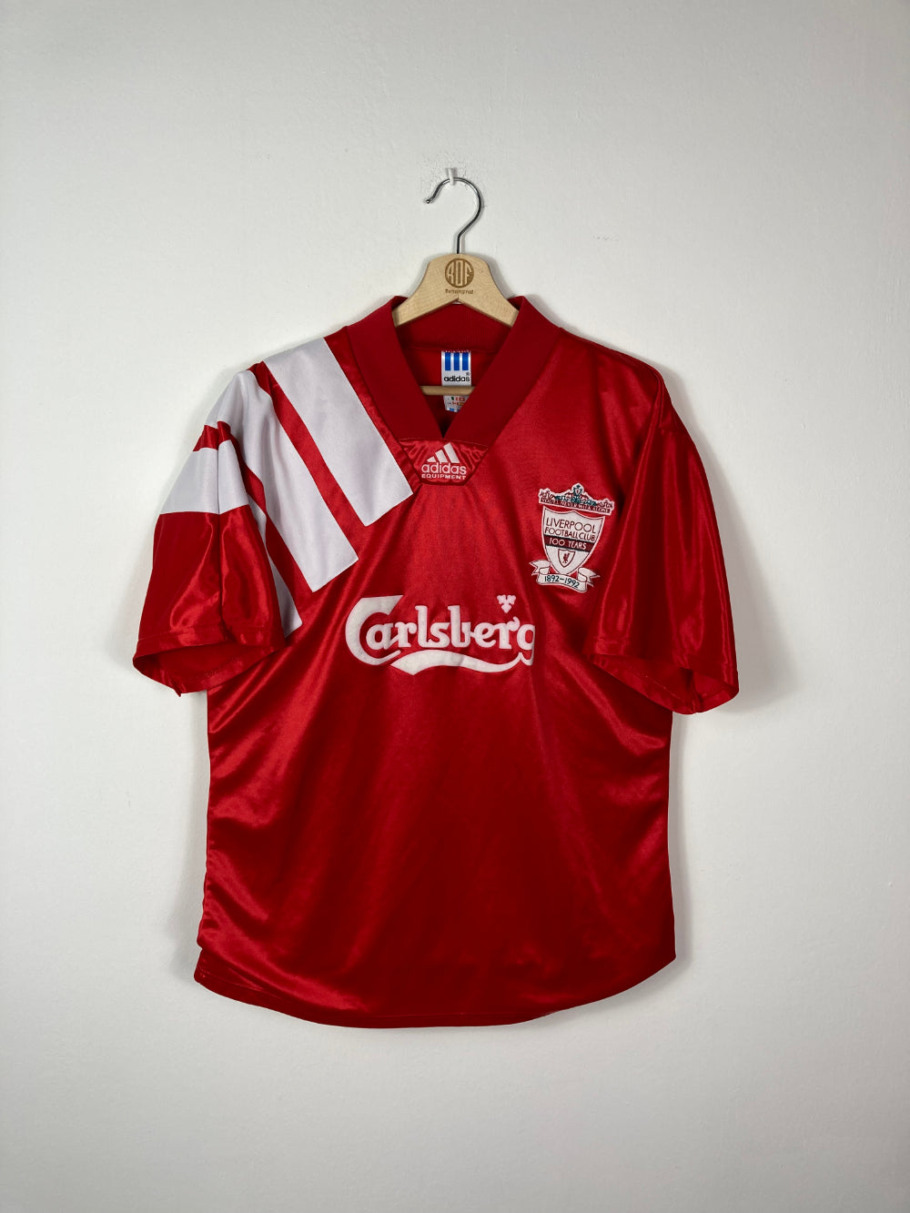 Original Liverpool FC *Centenary* Home Jersey 1992-1993 - L