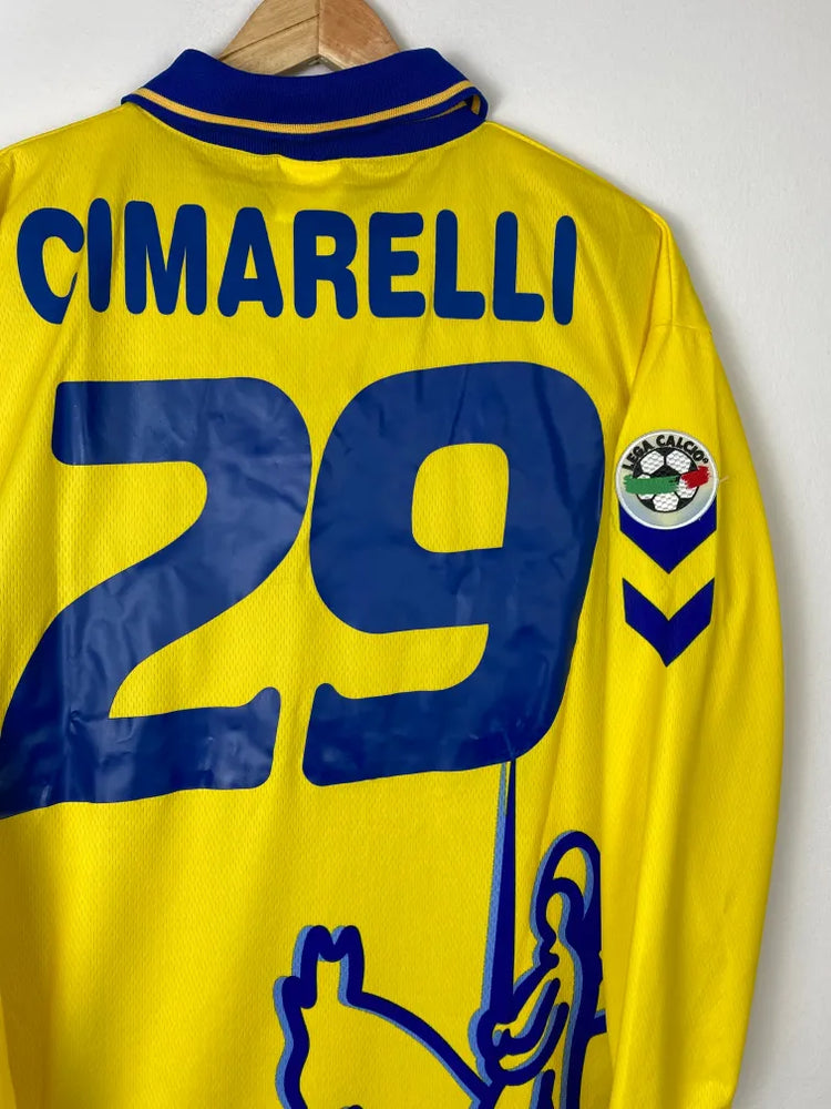 
                  
                    Original Chievo Verona *Matchworn* Home Jersey #29 of Cimarelli 1999-2000- XL
                  
                