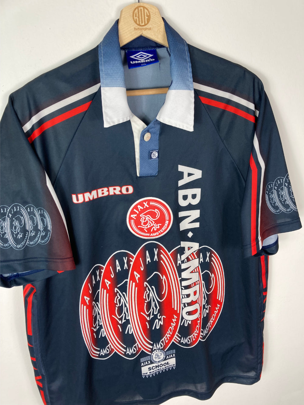 Original Ajax AFC Away Jersey 1997-1998 - XXL