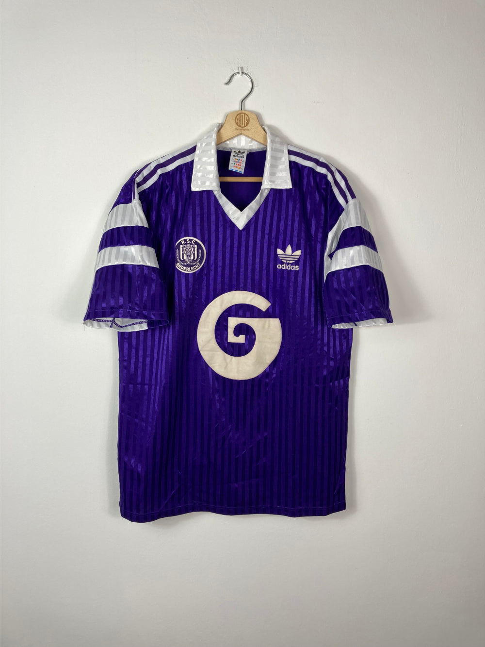 Original Anderlecht RSC Home Jersey 1989-1991 - L