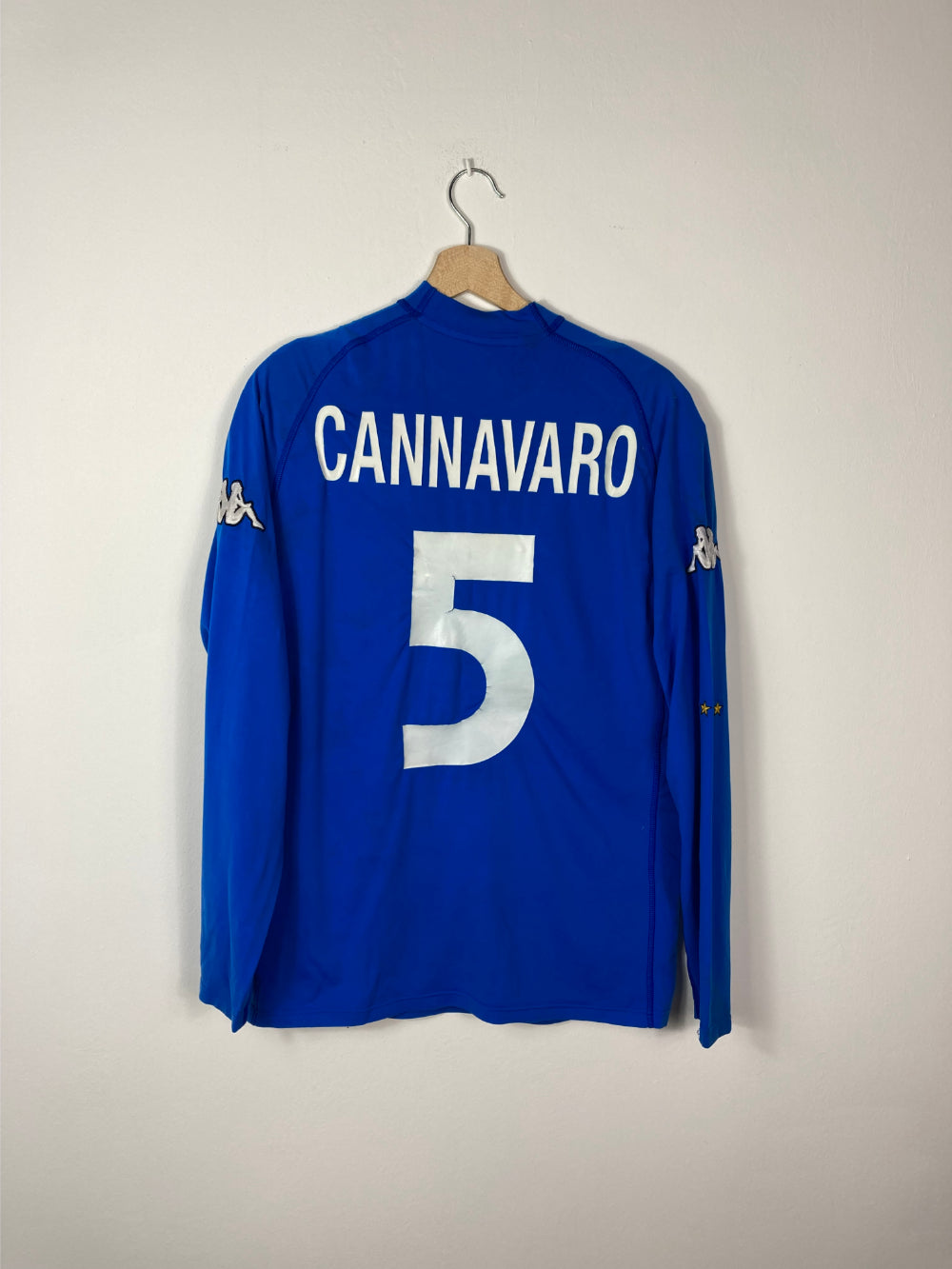 Original Italy Home Jersey 2000-2001 #5 Cannavaro - XL