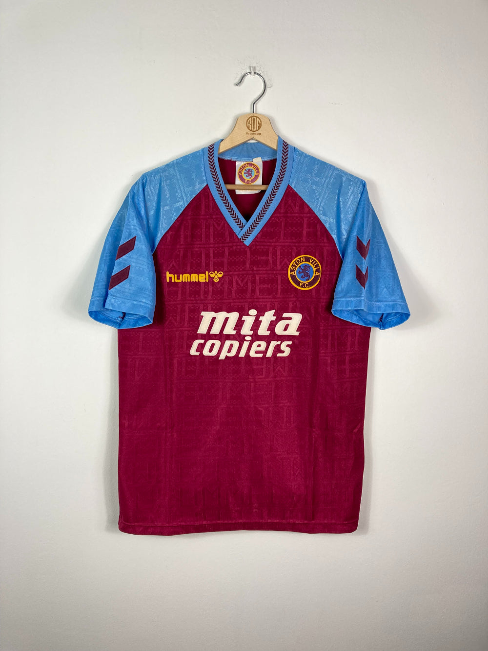 Original Aston Villa FC Home Jersey 1988-1989 - L