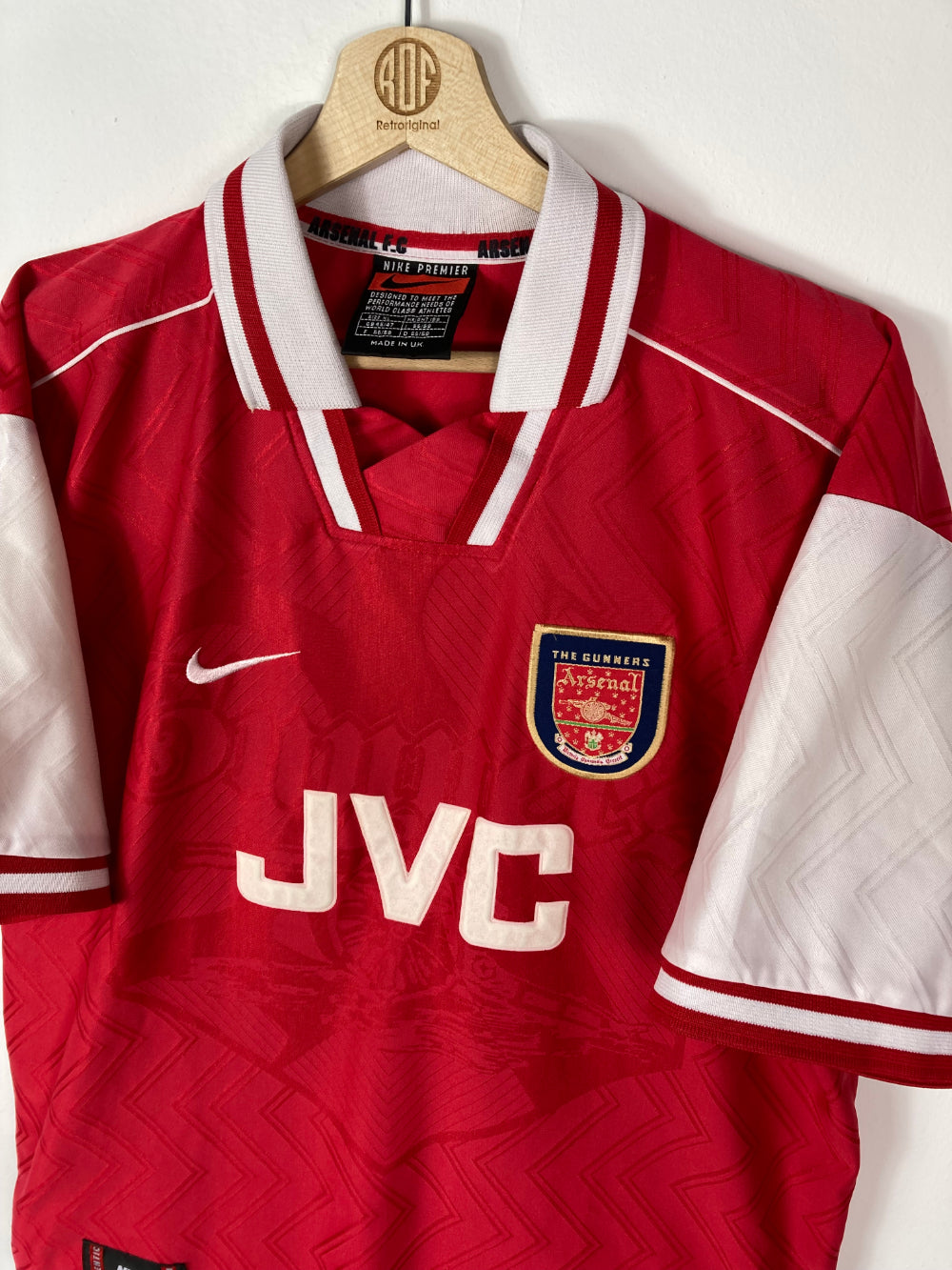 
                  
                    Original Arsenal FC Home Jersey 1996-1998 - XL
                  
                