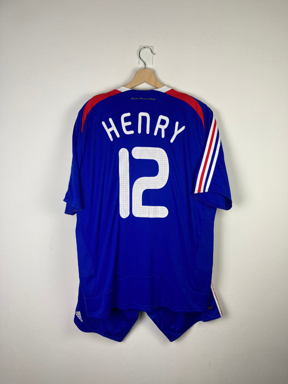 Original France Home Jersey & Short 2007-2008 #12 of Thierry Henry - XL