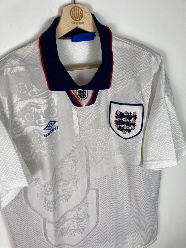 
                  
                    Original England Home Jersey 1993-1995 - XL
                  
                